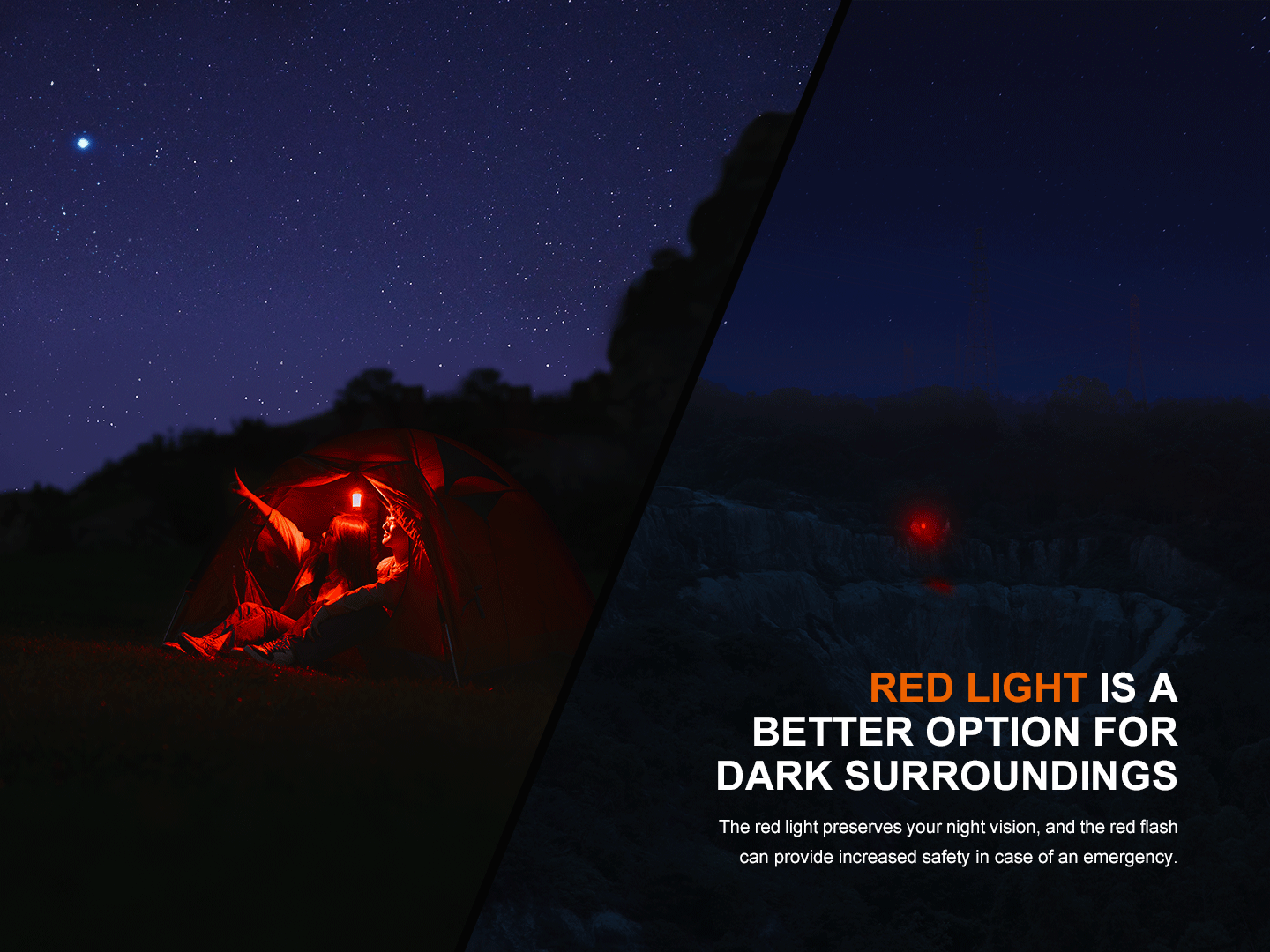 Fenix CL22R 500 Lumens Compact Multi-Functional Atmosphere Camping Lantern