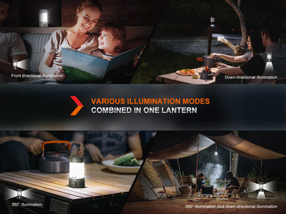 Fenix CL26R Pro Multifunctional Portable Lantern - 650 Lumens