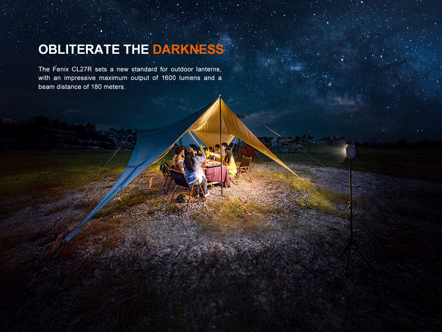 Fenix CL27R Dual Beam Distance Outdoor Lantern / Work Light