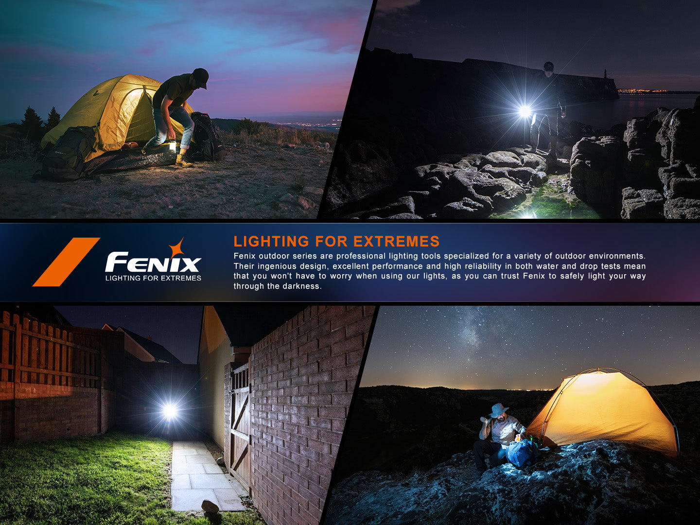 Fenix CL27R Dual Beam Distance Outdoor Lantern / Work Light