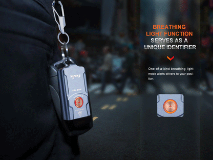 Fenix E03R V2 Dual Light Sources USB-C Rechargeable Keychain Flashlight - 500 Lumens
