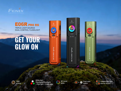 Fenix E06R Pro RG Multi-Light Sources EDC Flashlight