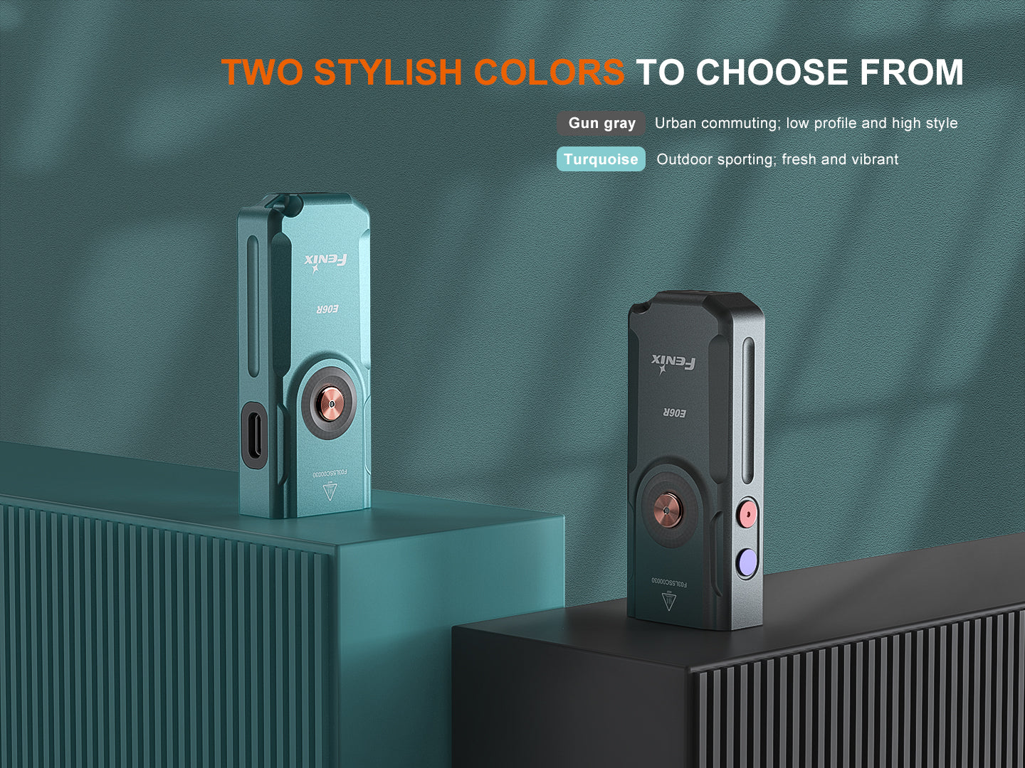 Fenix E06R  Keychain Light With White, UV And Red Laser Lights