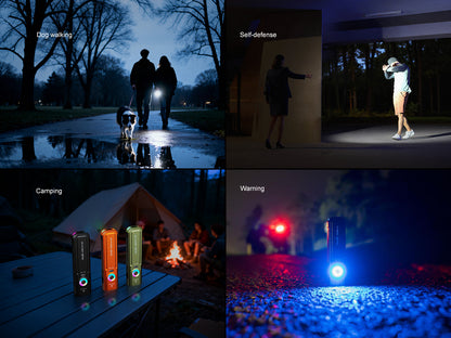 Fenix E06R Pro RG Multi-Light Sources EDC Flashlight