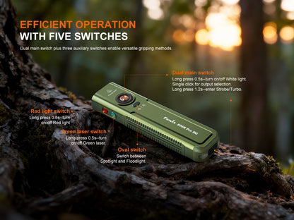 Fenix E06R Pro RG Multi-Light Sources EDC Flashlight