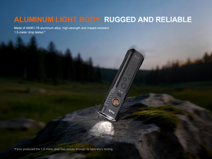 Fenix E08R UE Slim Multi-Light Sources EDC Flashlight