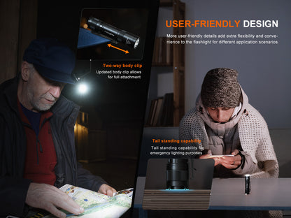 Fenix E12 V3.0 Pocket EDC AA Flashlight