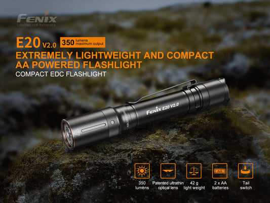 Fenix E20 V2 LED Flashlight