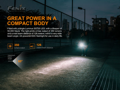Fenix E20 V2 LED Flashlight