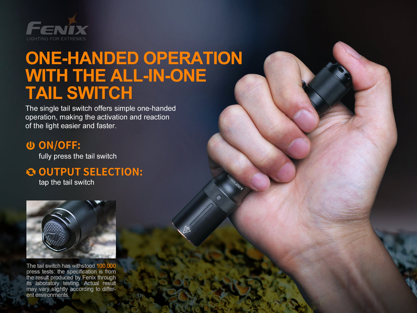 Fenix E20 V2 LED Flashlight