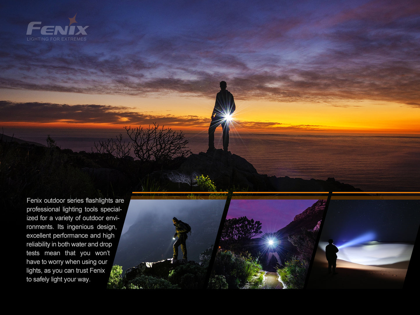 Fenix E20 V2 LED Flashlight