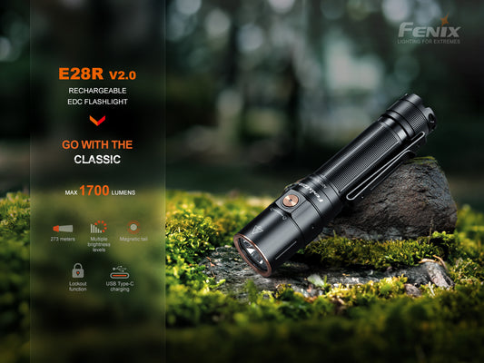 Fenix E28R V2 USB-C Rechargeable Flashlight
