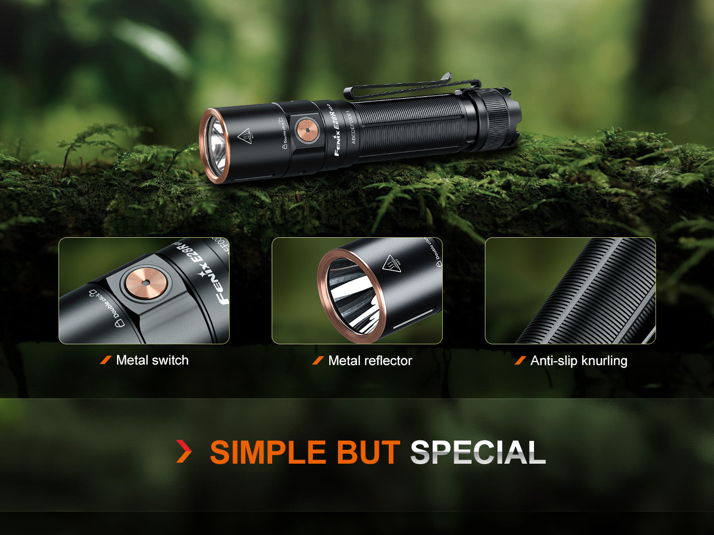 Fenix E28R V2 USB-C Rechargeable Flashlight