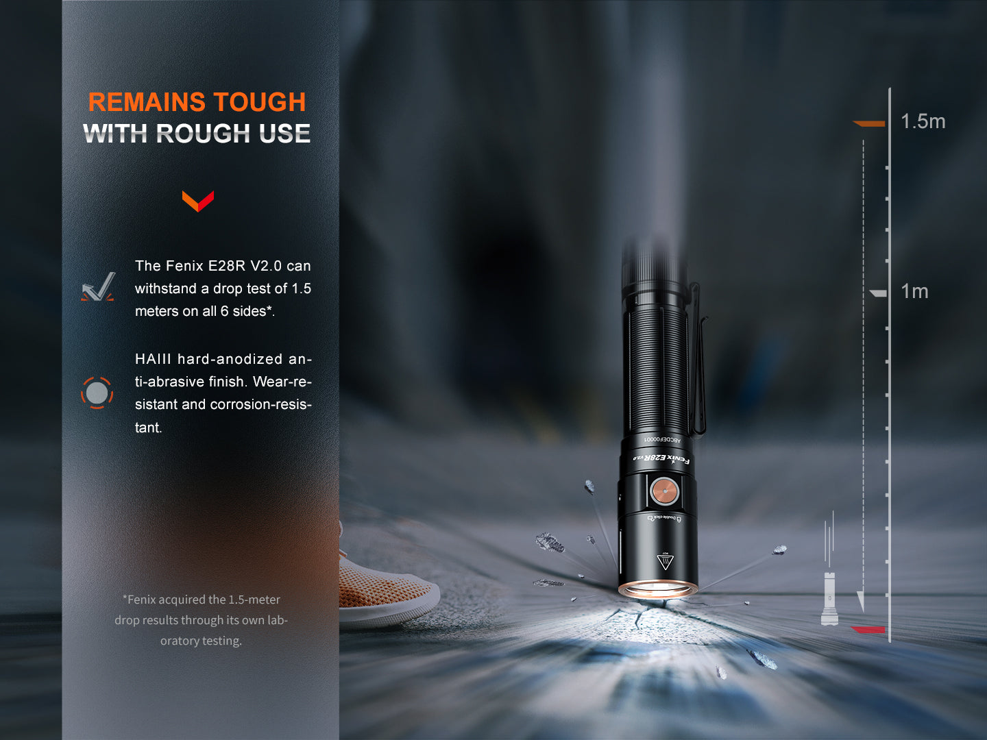 Fenix E28R V2 USB-C Rechargeable Flashlight
