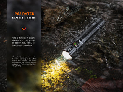 Fenix E35R Hight-Performance USB-C Rechargeable Flashlight - 3,100 Lumens