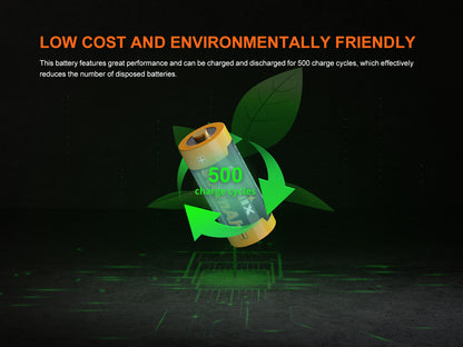 Fenix ARB-L16-950P 16340 High Performance Li-ion Rechargeable Battery