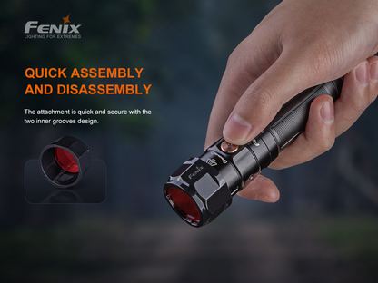 Fenix AOF-S+ V2 Red Filter Adapter for Flashlight