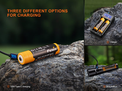 Fenix ARB-L18-3400U V3 18650 Li-ion Rechargeable Battery