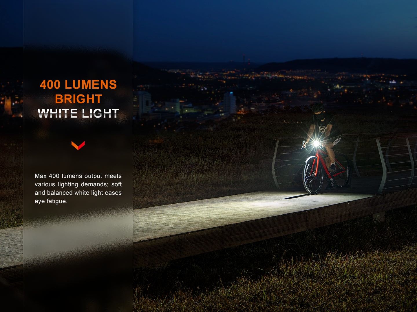 Fenix BC15R Anti-Glare USB-C Bike Light