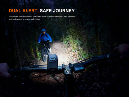 Fenix BC45R High Output Bike Front Light with OLED Screen & Wireless Remote [3,300 Lumens]