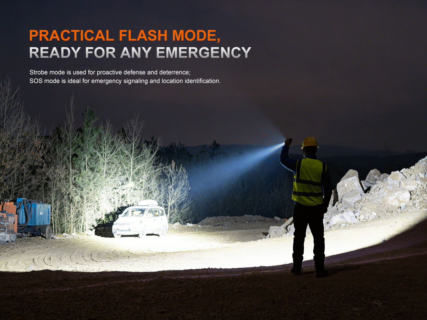 Fenix C7 V2 Compact High Power Long Throw Flashlight