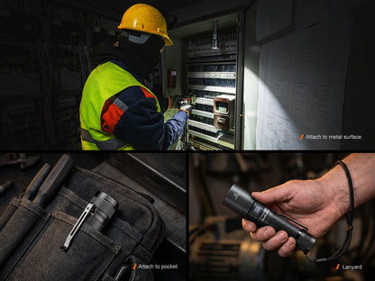 Fenix C7 V2 Compact High Power Long Throw Flashlight