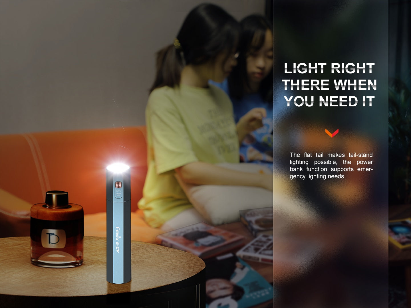 Fenix E-CP 1,600 Lumens LED Flashlight/Powerbank