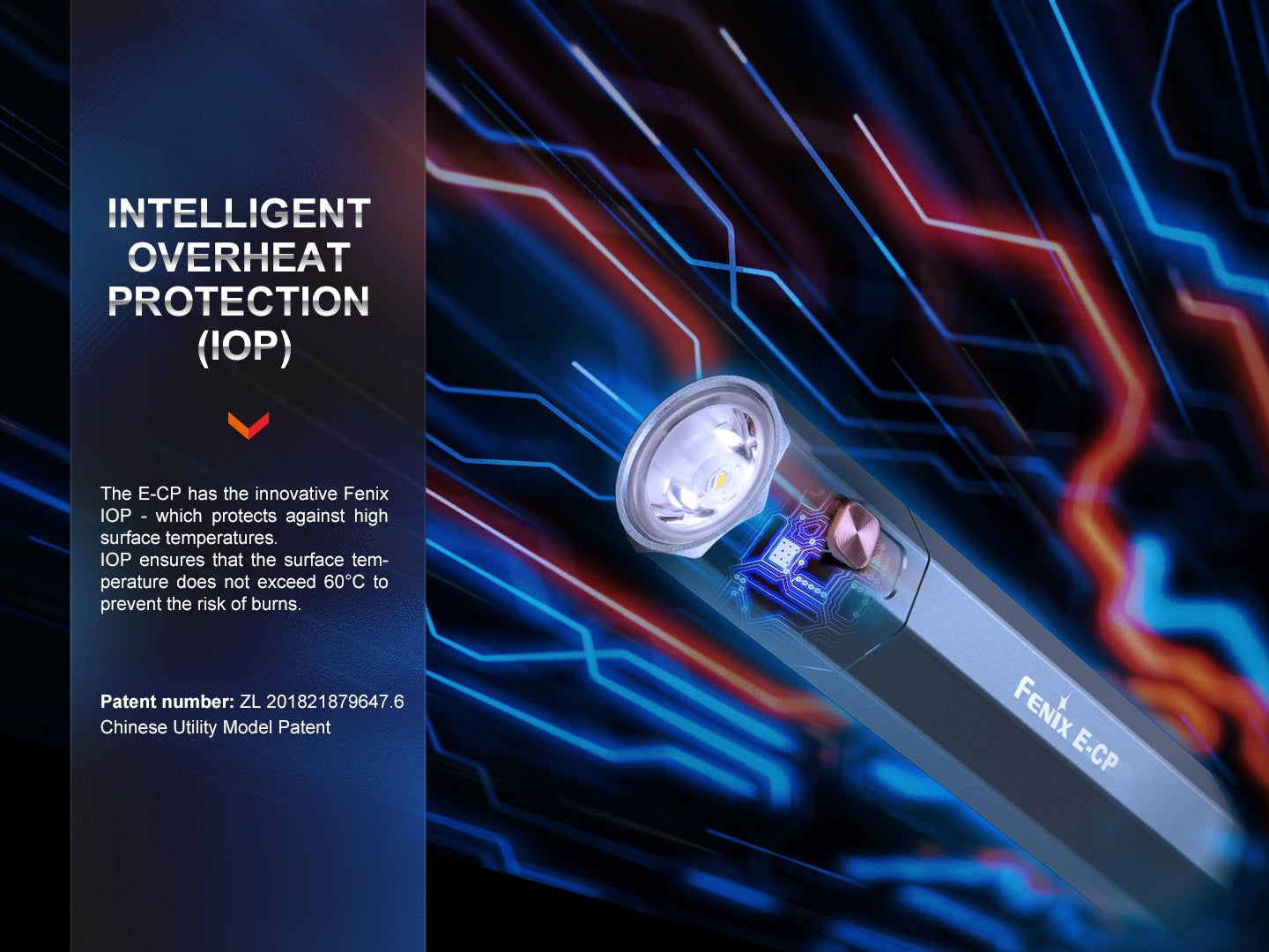 Fenix E-CP 1,600 Lumens LED Flashlight/Powerbank