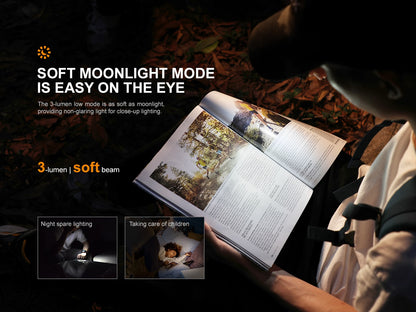 Fenix E09R Rechargeable High-Output Flashlight - 600 Lumens