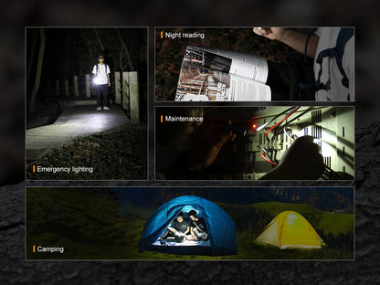 Fenix E09R Rechargeable High-Output Flashlight - 600 Lumens