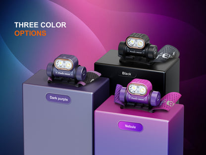 Fenix HM55R Ultra Lightweight Headlamp with Triple Light Sources