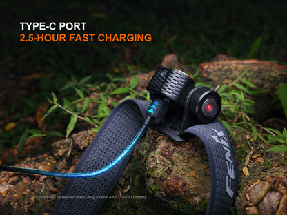 Fenix HM55R Ultra Lightweight Headlamp with Triple Light Sources