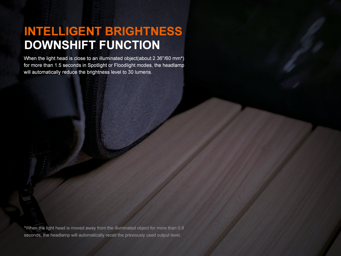 Fenix HM55R Ultra Lightweight Headlamp with Triple Light Sources