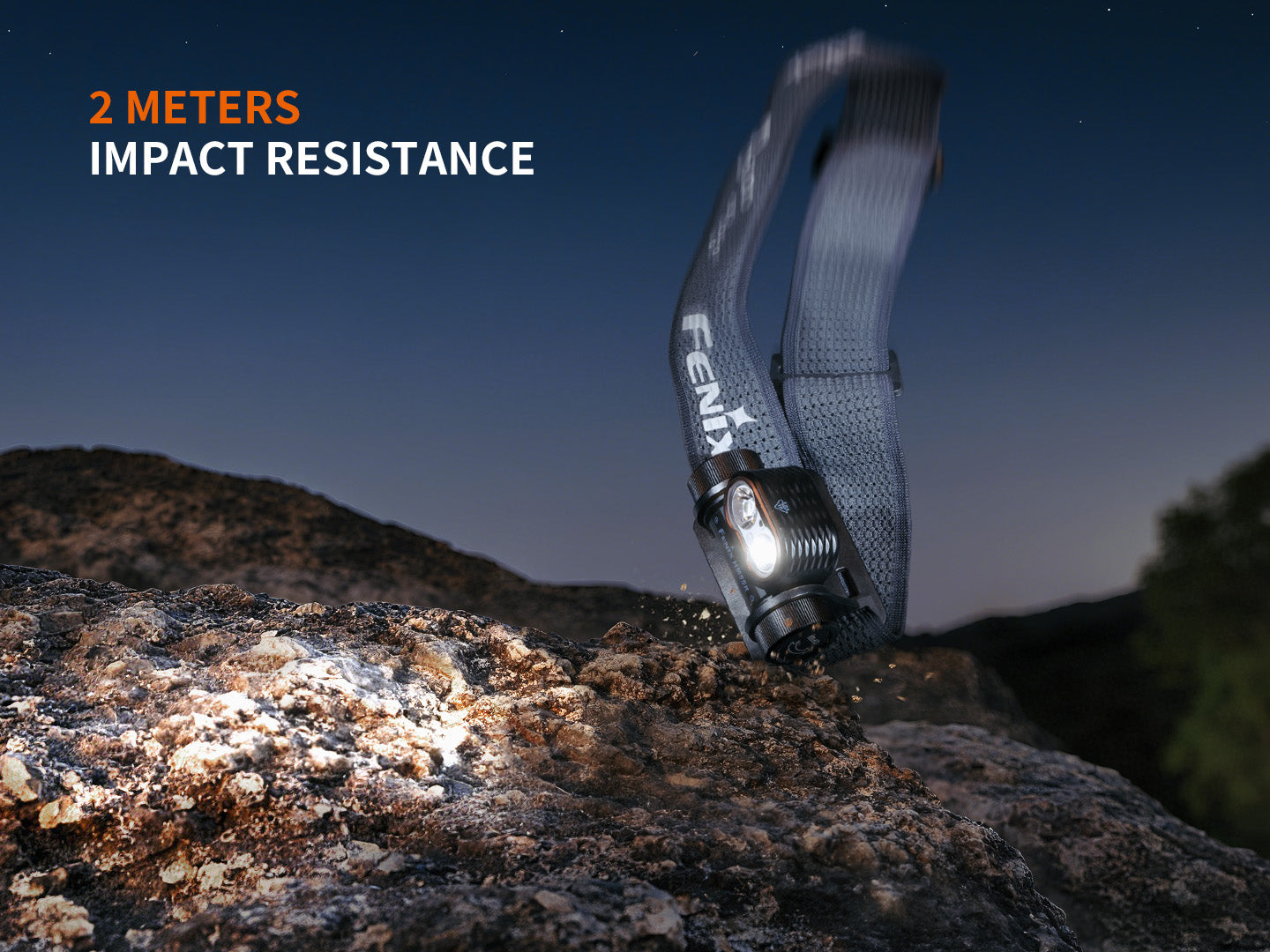 Fenix HM55R Ultra Lightweight Headlamp with Triple Light Sources