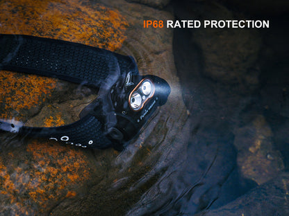 Fenix HM55R Ultra Lightweight Headlamp with Triple Light Sources