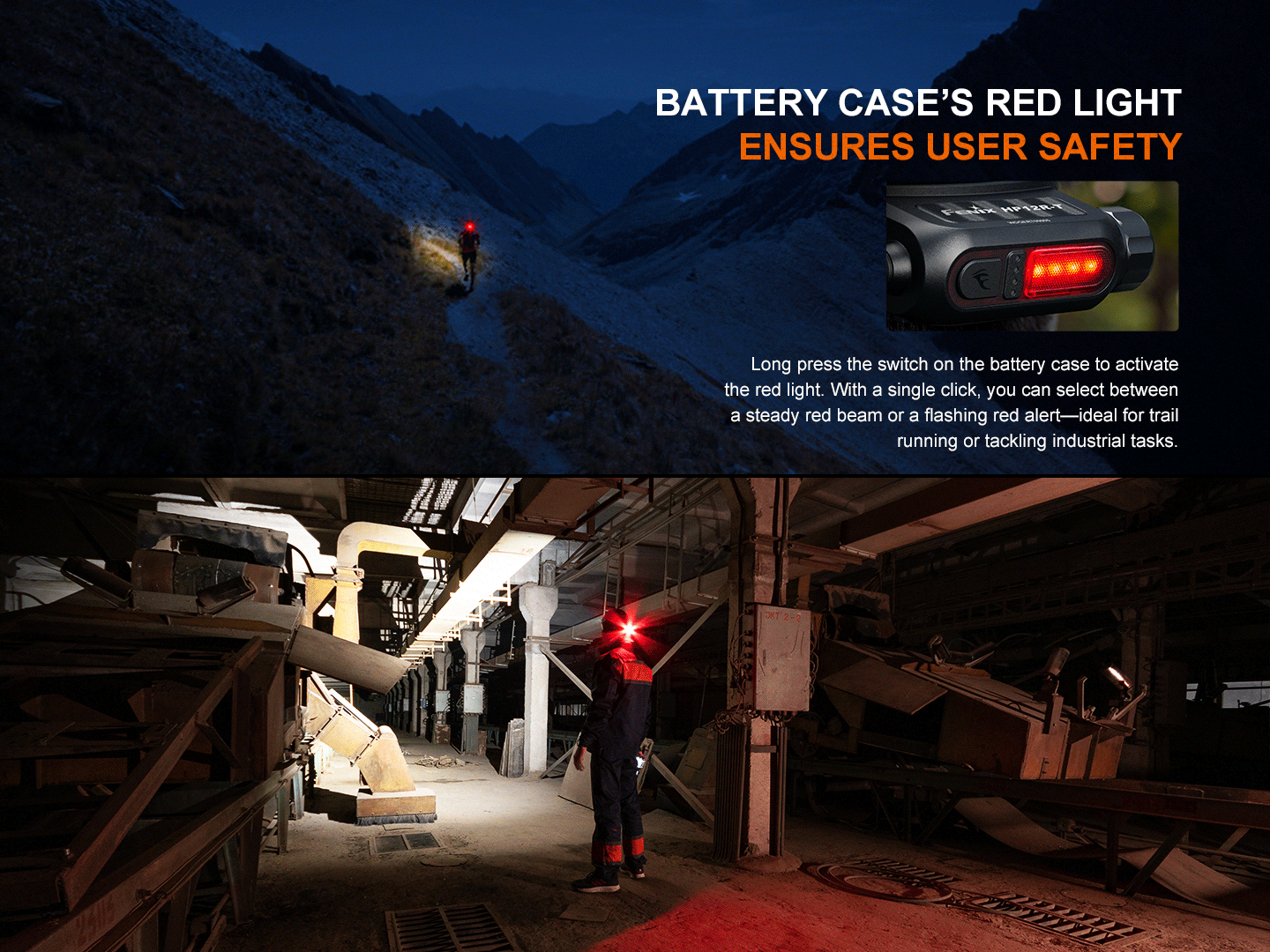 Fenix HP12R-T Separation Style Headlamp