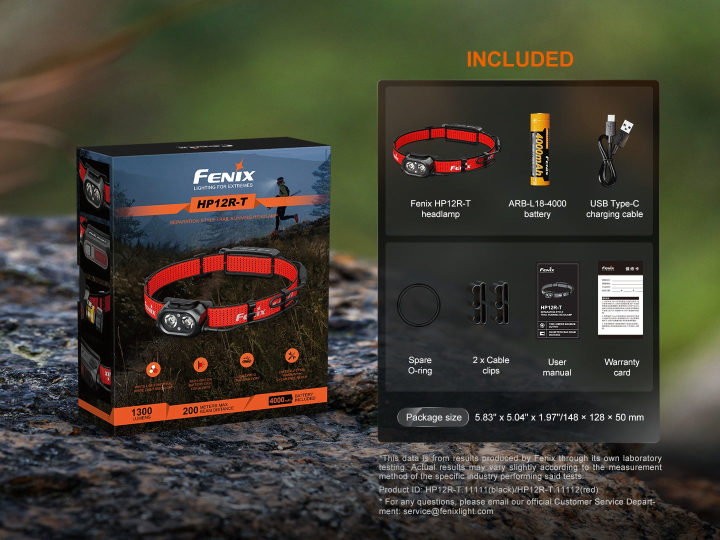 Fenix HP12R-T Separation Style Headlamp