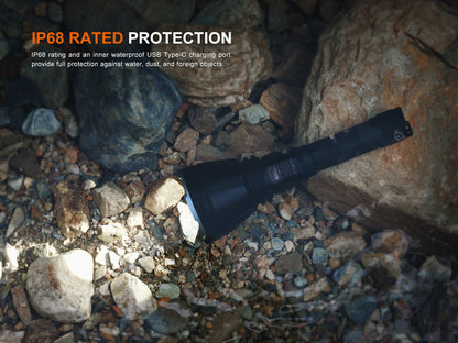 Fenix HT18R V2 Long Range Flashlight [3,700 Lumens I 1,100 Meters Throw]