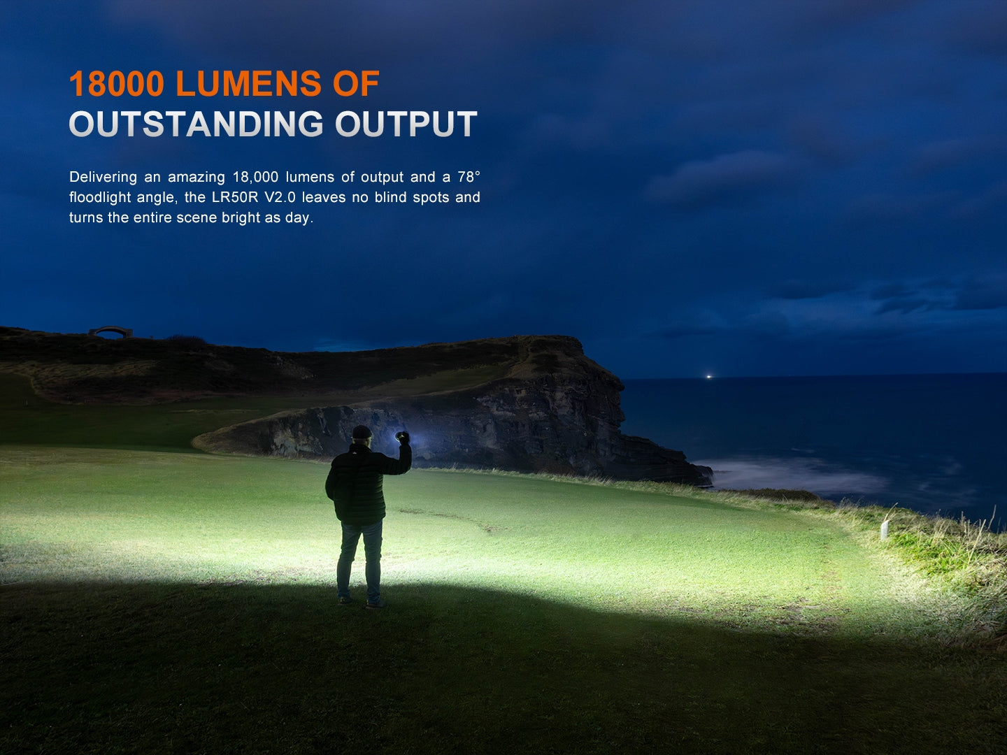 Fenix LR50R V2 High Power Search Light