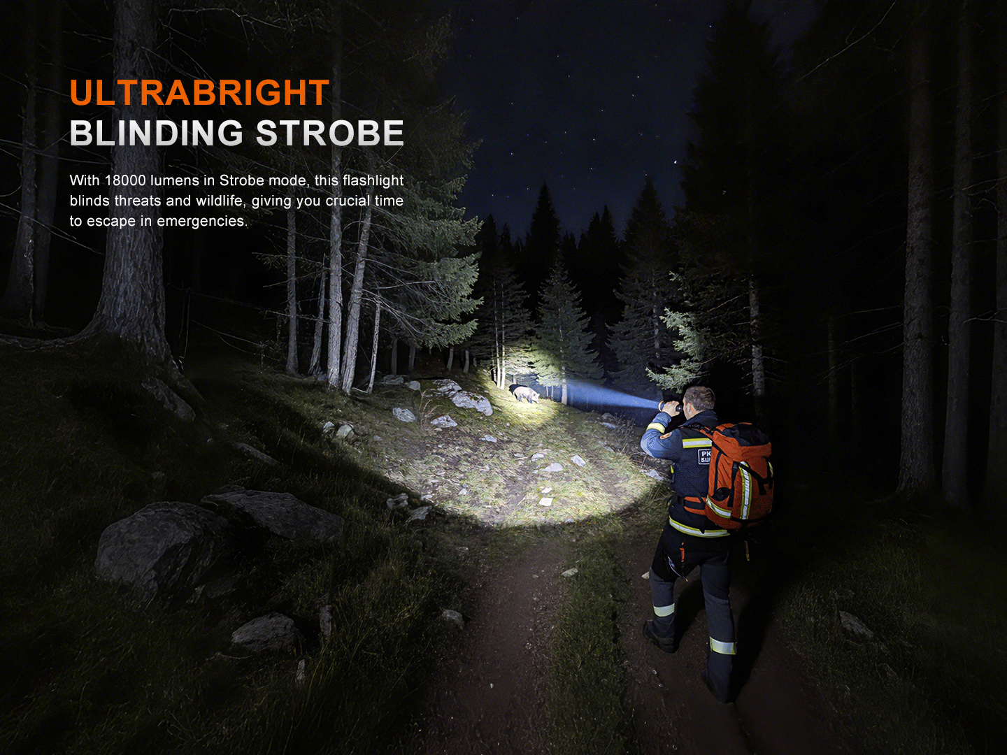 Fenix LR50R V2 High Power Search Light