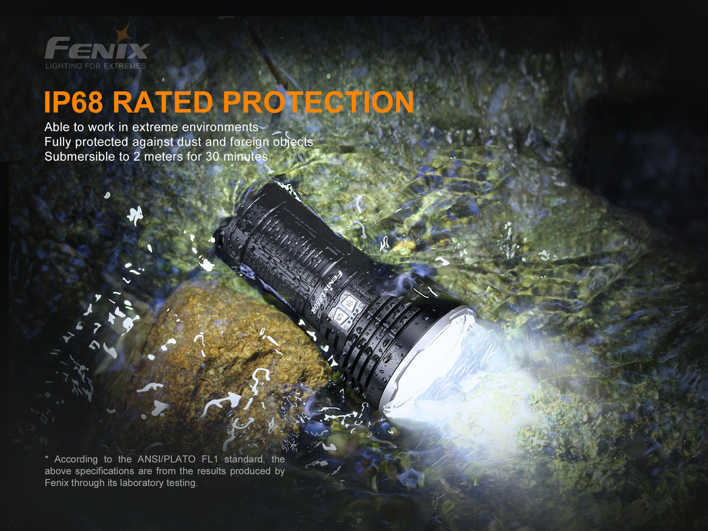 Fenix LR50R High Power Flashlight - 12,000 Lumens
