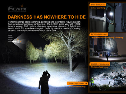 Fenix LR50R High Power Flashlight - 12,000 Lumens