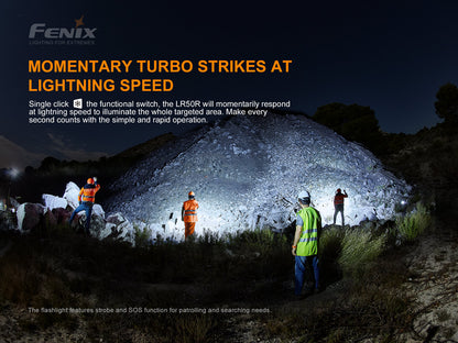 Fenix LR50R High Power Flashlight - 12,000 Lumens