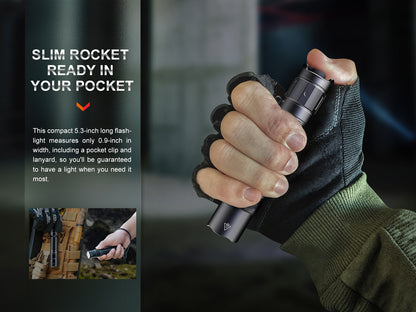 Fenix PD35R Compact USB-C Rechargeable Tactical Flashlight