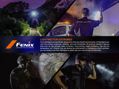 Fenix PD35R Compact USB-C Rechargeable Tactical Flashlight