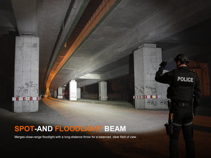 Fenix TK25R Tactical Flashlight With Multi-Color Side Light [3600 Lumens I 350 Meters]