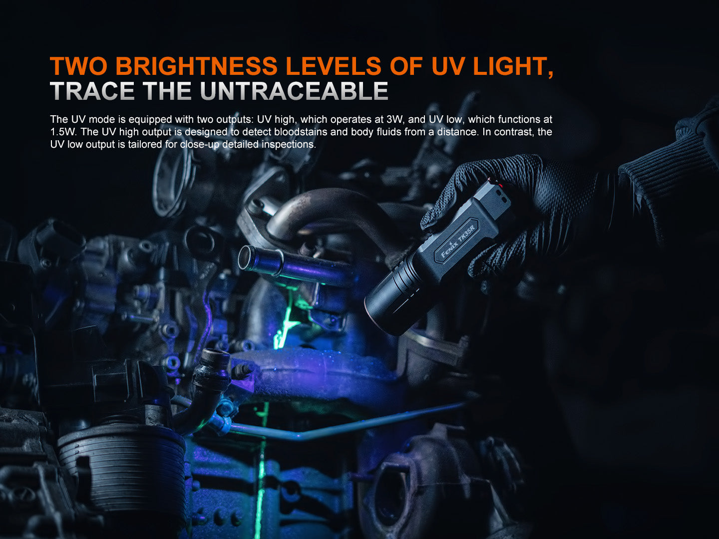 Fenix TK35R High Performance Tactical Flashlight - 5,800 Lumens