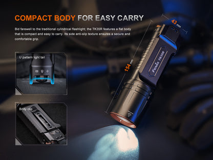 Fenix TK35R High Performance Tactical Flashlight - 5,800 Lumens