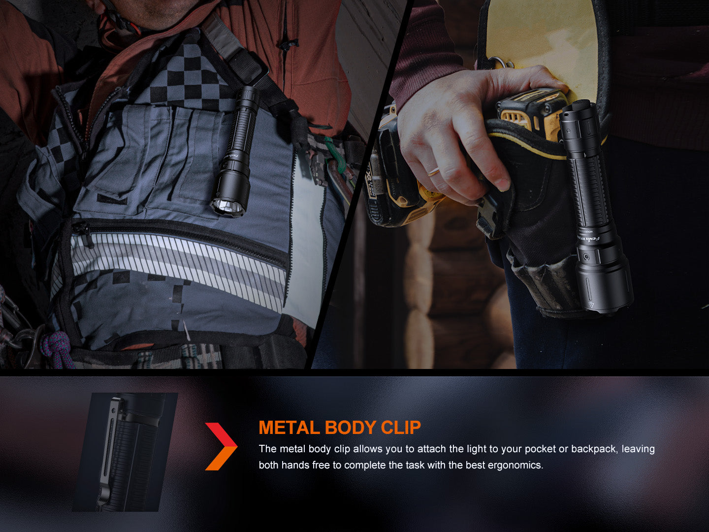 Fenix WF26R High Performance Cradle Charging Duty Flashlight