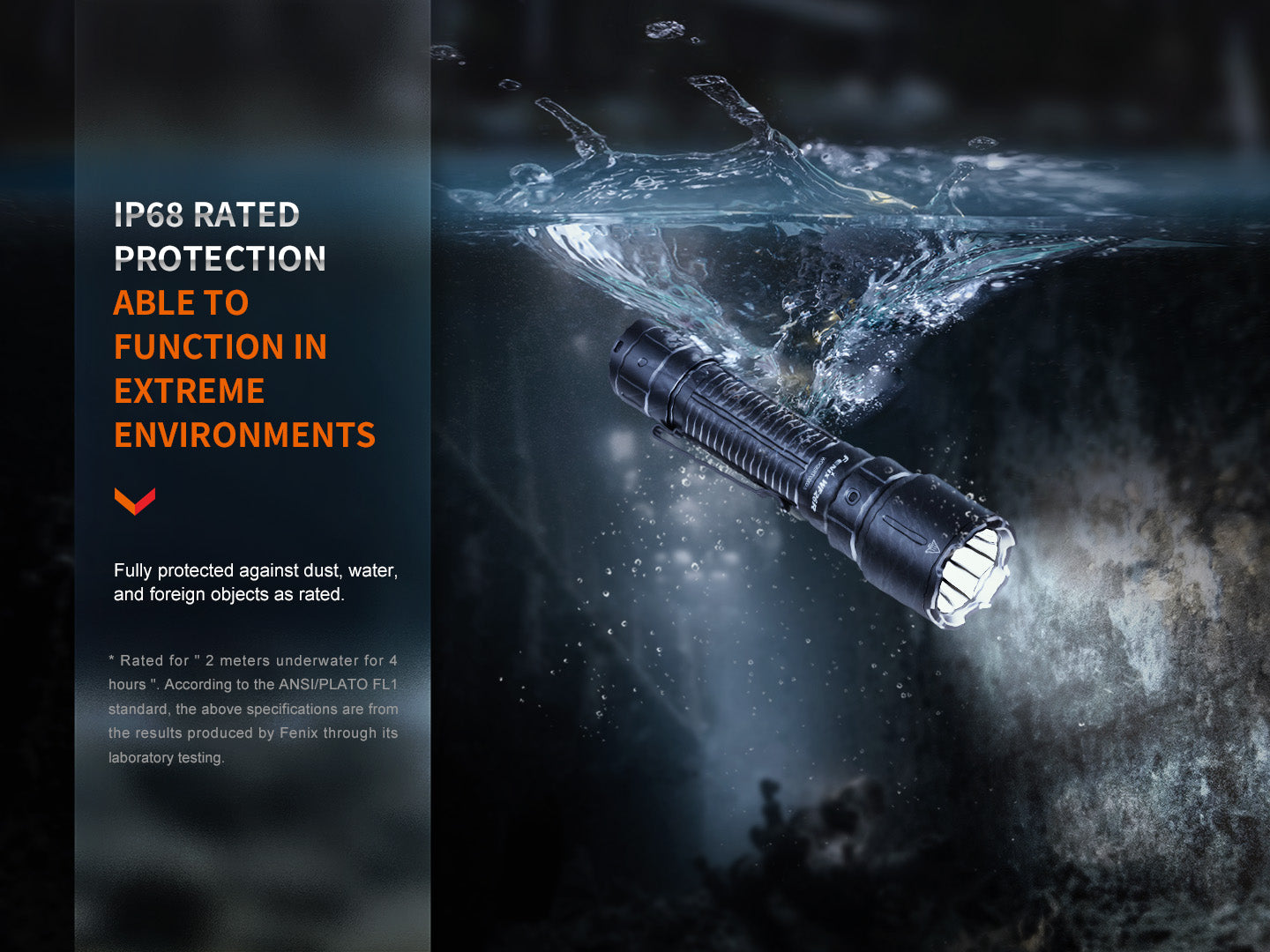 Fenix WF26R High Performance Cradle Charging Duty Flashlight